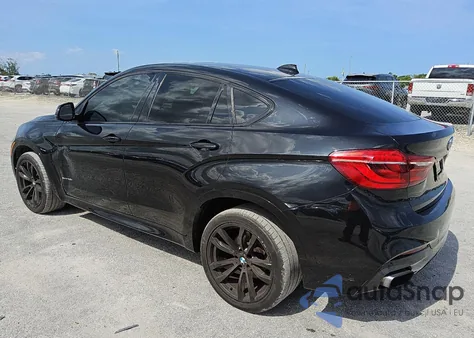 2016 BMW X6 xDrive50I z USA, uszkodzony, nr VIN 5UXKU6C57G0R34222